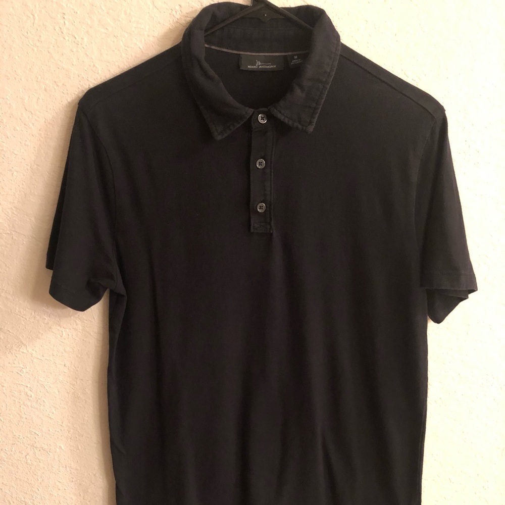 Marc Anthony Black Polo Shirt